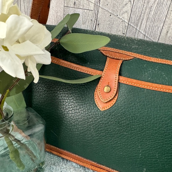 Dooney & Bourke Green and Tan Crossbody Bag - Picture 5 of 13